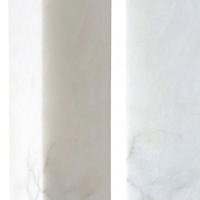  Bergboms Pair of Marble Pedestal Table Lamps by Bergboms Co 
