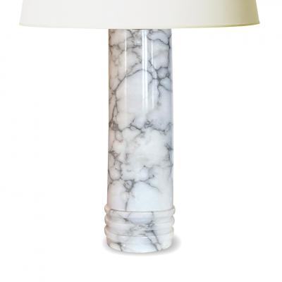  Bergboms Pair of Marble Table Lamps by Bergboms