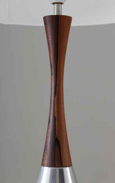 Bergboms Pair of Scandinavian Midcentury Table Lamps by Bergboms