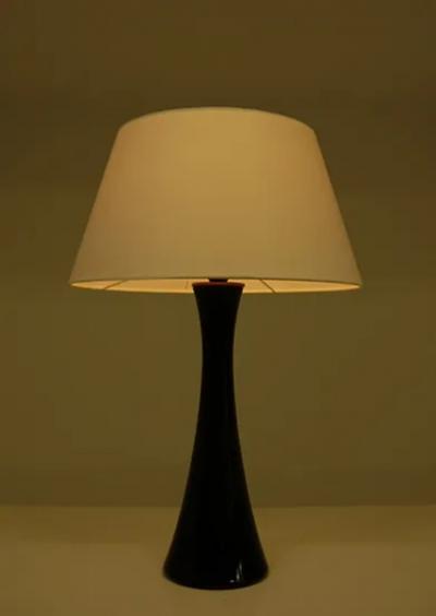  Bergboms Pair of Scandinavian Midcentury Table Lamps by Bergboms