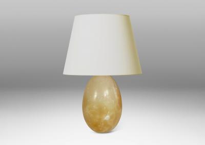  Bergboms Pair of Small Table Lamps in Alabaster by Bergboms Co 