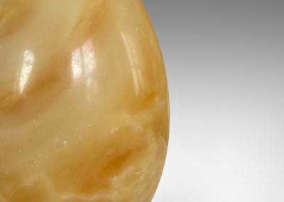  Bergboms Pair of Small Table Lamps in Alabaster by Bergboms Co 