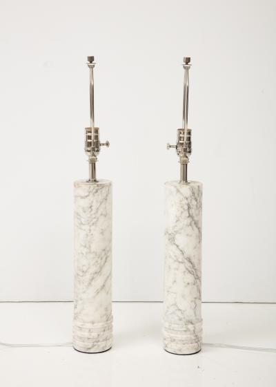  Bergboms Pair of Swedish Bergboms B 10 Marble Table Lamps circa 1960s