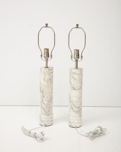  Bergboms Pair of Swedish Bergboms B 10 Marble Table Lamps circa 1960s