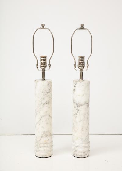  Bergboms Pair of Swedish Bergboms B 10 Marble Table Lamps circa 1960s