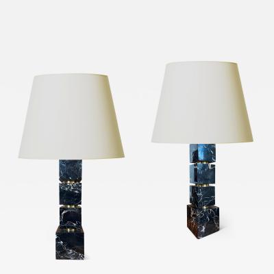  Bergboms Pair of Table Lamps by Bergboms Co 