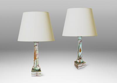  Bergboms Pair of Table Lamps by Bergboms Co 