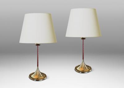  Bergboms Pair of Table Lamps by Bergboms Co 
