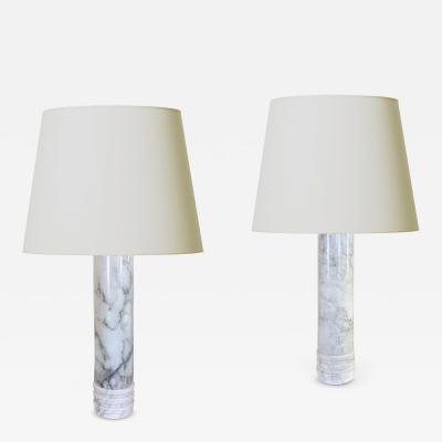  Bergboms Pair of Table Lamps by Bergboms Co 