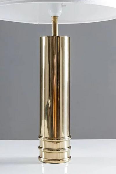  Bergboms Pair of Table Lamps in Brass by Bergboms