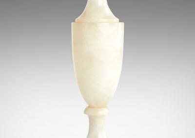  Bergboms Pair of Vase Form Table Lamps in Onyx by Bergboms Co 