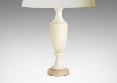  Bergboms Pair of Vase Form Table Lamps in Onyx by Bergboms Co 