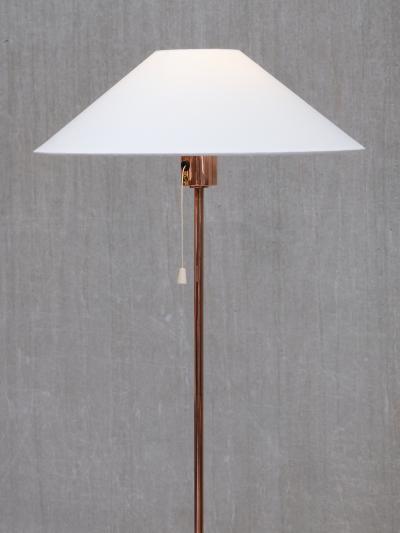  Bergboms Scandinavian Modern Bergboms G01 Floor Lamp in Copper Sweden 1960s