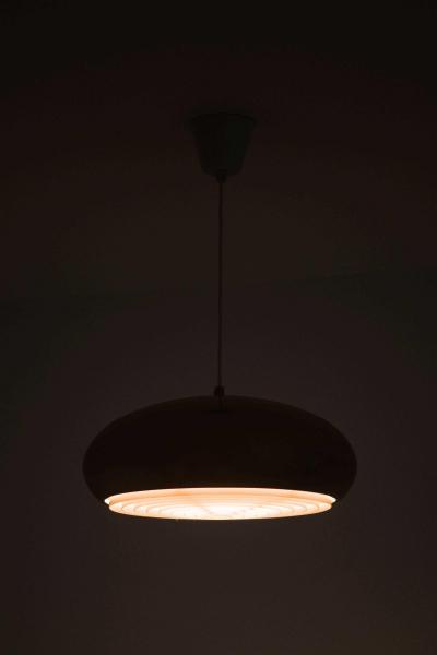  Bergboms Scandinavian Modern Ceiling Lamp in Brass by Bergboms 1960s