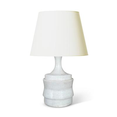  Bergboms Sculptural Pair of Table Lamps in Alabaster Attributed to Bergboms