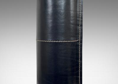 Bergboms Table Lamp In Stitched Leather by Bergboms Co 