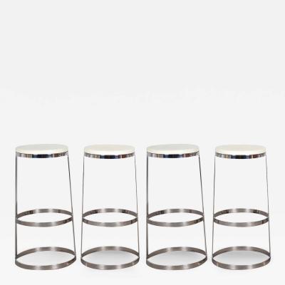  Bernhardt Design Aro Swivel Bar Stools Four by Lievore Altherr Molina for Bernhardt Design