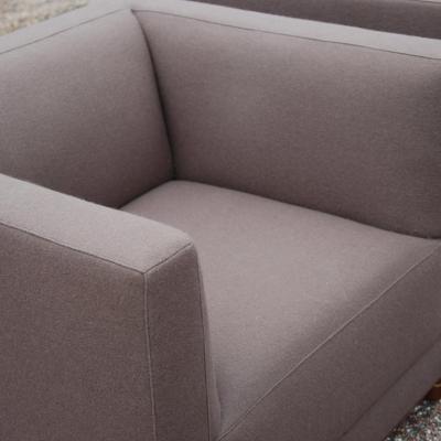  Bernhardt Design Pair of Jephson Robb for Bernhardt Mills Lounge Chairs