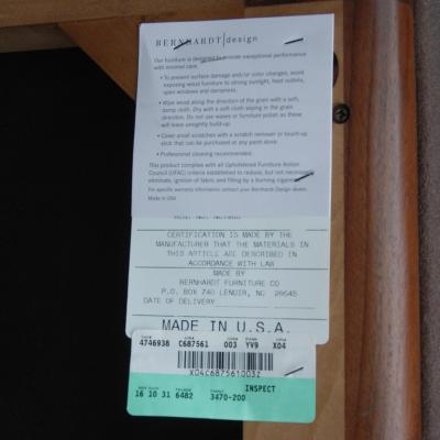  Bernhardt Design Pair of Jephson Robb for Bernhardt Mills Lounge Chairs