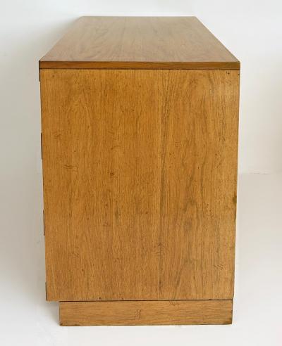  Bernhardt Furniture Mid century Bernhardt Pecan Campaign Bachelors Chests a Pair