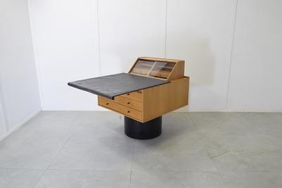  Bernini Gianfranco Frattini desk Sesamo for Bernini 1980s 