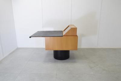 Bernini Gianfranco Frattini desk Sesamo for Bernini 1980s 