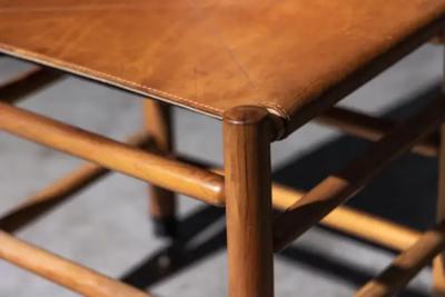  Bernini Kentucky Chairs by Carlo Scarpa for Bernini Italy 1980s