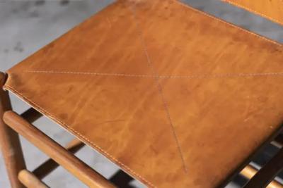  Bernini Kentucky Chairs by Carlo Scarpa for Bernini Italy 1980s