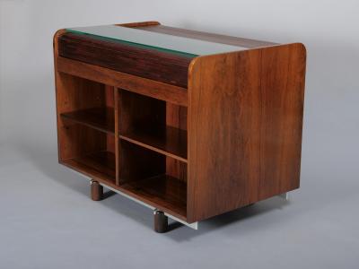  Bernini Rolltop desk Italy c1950