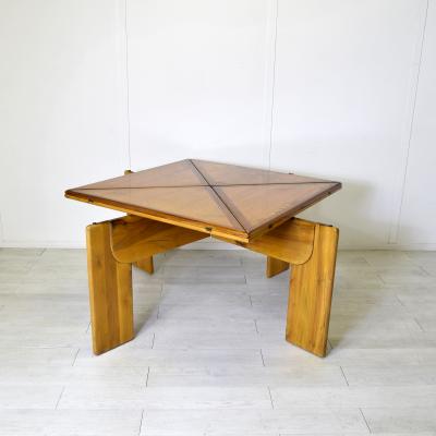  Bernini Silvio Coppola Big Foot square table for Bernini 1960s 