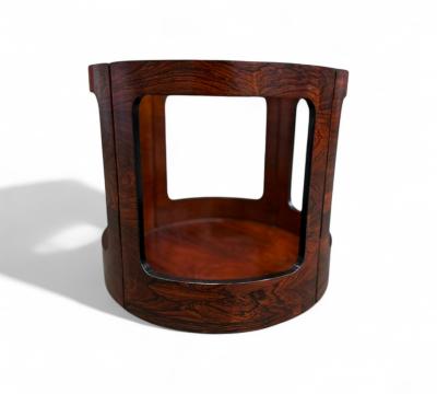  Bertomeu Cia Brazilian Modern Side Table in Rosewood Bertomeu 1950s 1960s