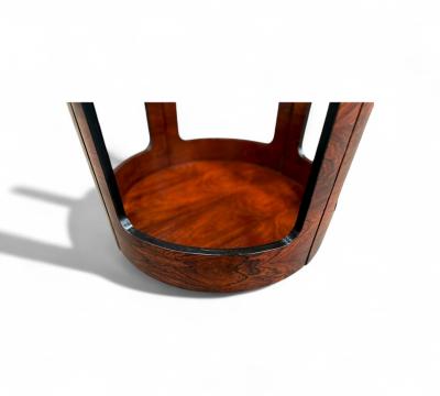  Bertomeu Cia Brazilian Modern Side Table in Rosewood Bertomeu 1950s 1960s