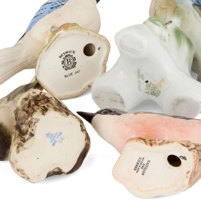  Beswick Collection of four Continental porcelain bird models