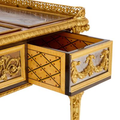  Beurdeley Antique writing table by Beurdeley after a model by Adam Weisweiler