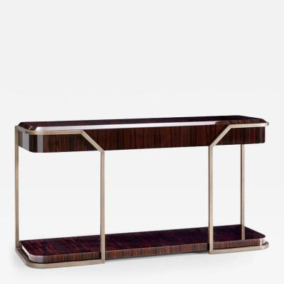  Bianchini E05042 Beryl Console Table Ebony