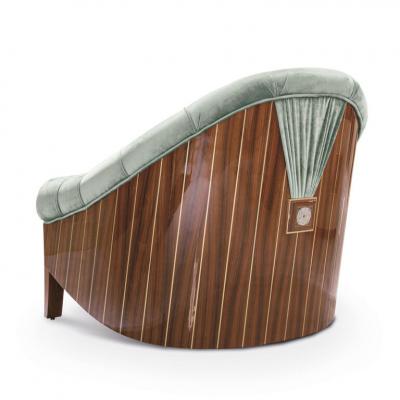  Bianchini P20110 Nausicaa Armchair Palissander