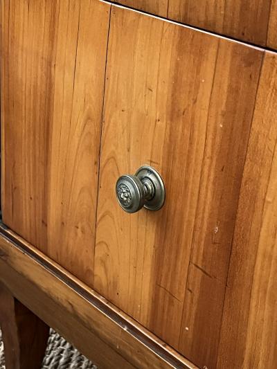 Biedermeier A Well figured Austrian Biedermeier Cherrywood Veneered Two Drawer Chest