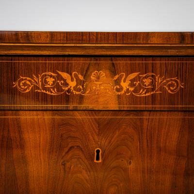  Biedermeier Pair of Biedermeier Chests of Drawers Italy 19th Century
