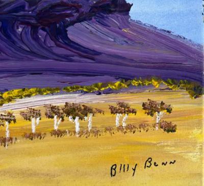  Billy Ben Perrurle Billy Benn Perrurle Australian Aboriginal Landscape Paintings Set of 3