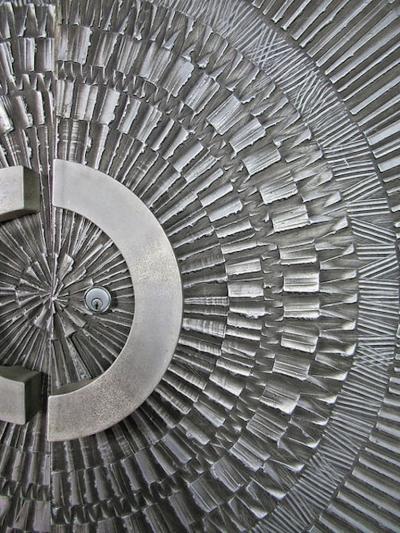  Billy Joe Mccarroll and David Gillespe Silvered Bronze Exterior Doors Billy Joe McCarroll David Gillespie