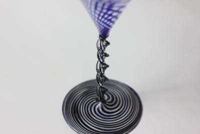  Bimini Glass Bimini Glass Set of Six Martini Glasses by Fritz Lampi 1925 Austria