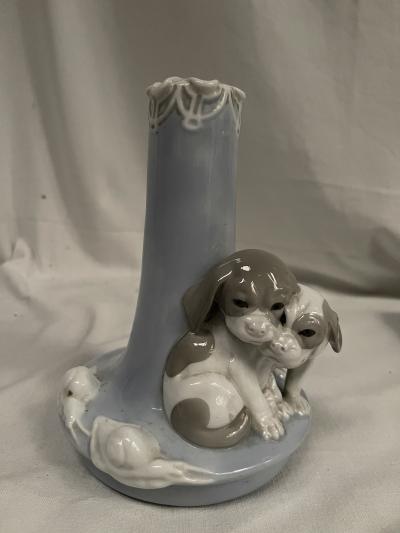  Bing Gr ndahl 1940s dog porcelain vase attributed to Bing Gr ndahl