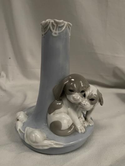  Bing Gr ndahl 1940s dog porcelain vase attributed to Bing Gr ndahl