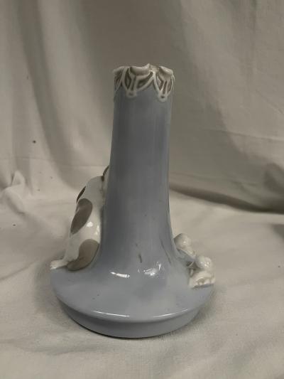  Bing Gr ndahl 1940s dog porcelain vase attributed to Bing Gr ndahl