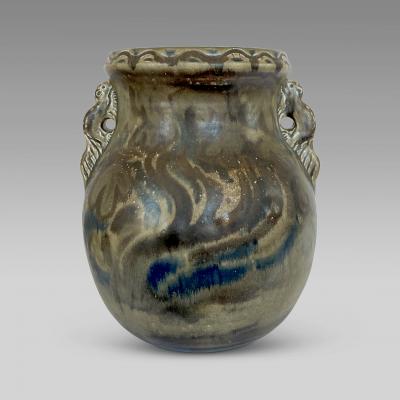  Bing Gr ndahl Exceptional and Unique Studio Vase by Gunnar Nylund for B G