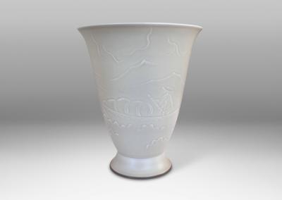  Bing Gr ndahl Vase by Ebbe Sadolin for Bing Groendahl