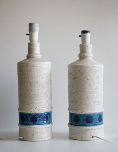  Bitossi A pair of table lamps by Bitossi for Bergboms