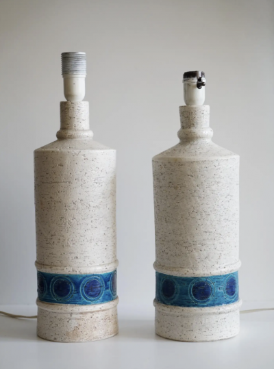  Bitossi A pair of table lamps by Bitossi for Bergboms