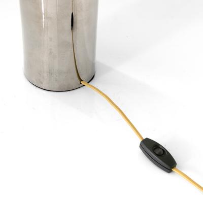  Bitossi BITOSSI BERGBOMS GLAZED EARTHENWARE TABLE LAMP SILVER GOLD SWEDEN 1960