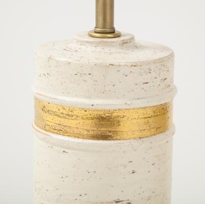  Bitossi Bitossi BirchTree 22kt Gold Band Glazed Lamps